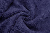 Tissu Fausse Fourrure Peluche Marine de Qualité, Tissus au mètre, Tissus pas cher - Alltissus.com