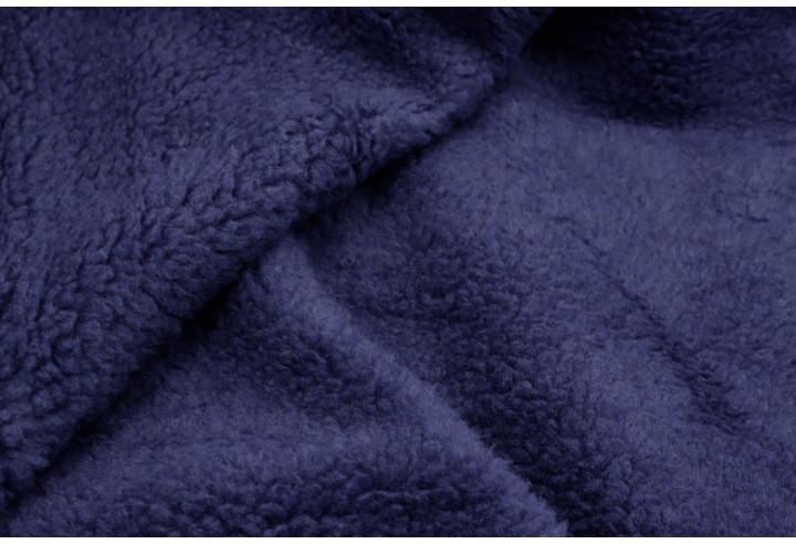 Tissu Fausse Fourrure Peluche Marine de Qualité, Tissus au mètre, Tissus pas cher - Alltissus.com