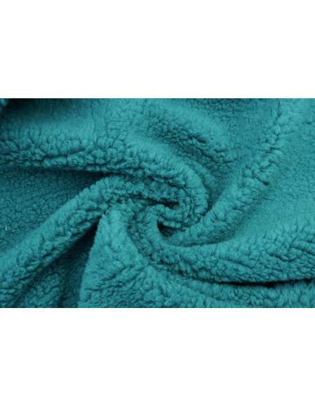 Tissu Fausse Fourrure Peluche Pétrole de Qualité, Tissus au mètre, Tissus pas cher - Alltissus.com