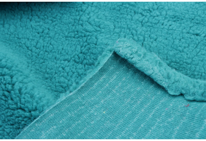 Tissu Fausse Fourrure Peluche Pétrole de Qualité, Tissus au mètre, Tissus pas cher - Alltissus.com
