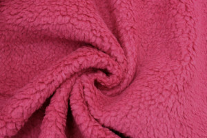Tissu Fausse Fourrure Peluche Fuchsia de Qualité, Tissus au mètre, Tissus pas cher - Alltissus.com
