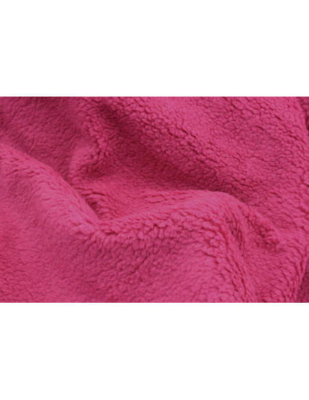 Tissu Fausse Fourrure Peluche Fuchsia de Qualité, Tissus au mètre, Tissus pas cher - Alltissus.com