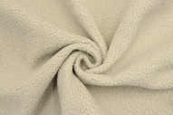 Tissu Fausse Fourrure Teddy Beige de Qualité, Tissus au mètre, Tissus pas cher - Alltissus.com