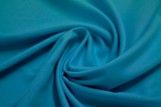 Tissu Burlington infroissable Uni Turquoise -Au Mètre