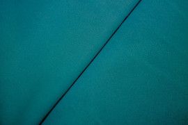 Tissu Burlington infroissable Uni Turquoise -Coupon de 3 mètres
