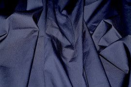 Tissu Popeline Coton Marine de Qualité, Coupon de 3 mètres