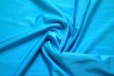 Tissu Lycra Brillant Turquoise -Coupon de 3 mètres