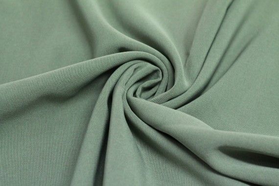 Tissu Bengaline Polyester Tilleul Coupon de 3 mètres