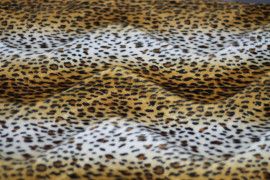 Fourrure synthétique léopard