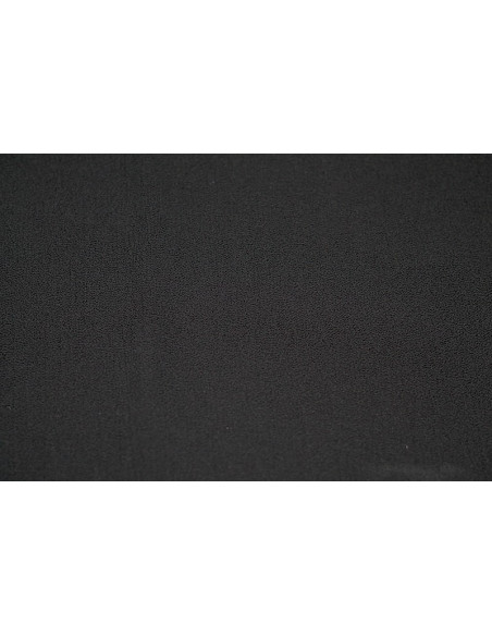 Tissu Crêpe Marocain Noir -Au Mètre