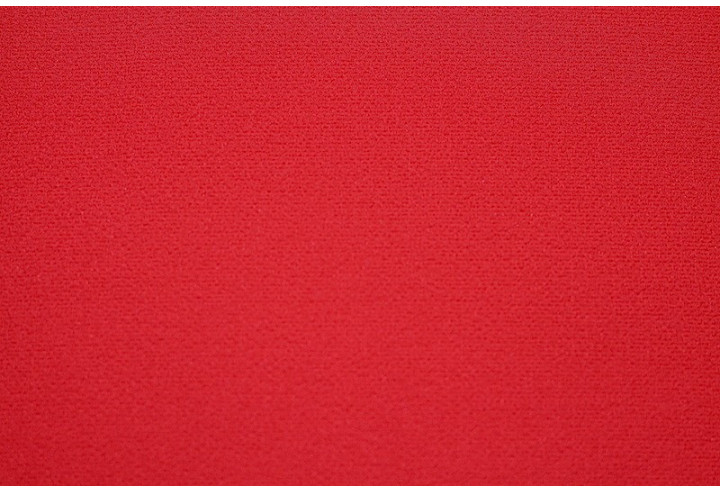 Tissu Crepe Marocain Rouge -Au Metre