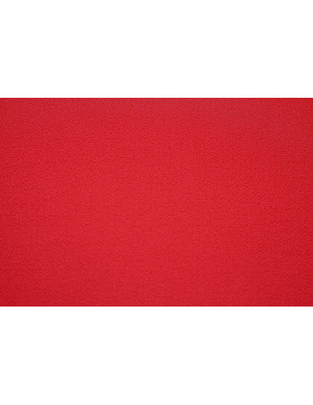 Tissu Crepe Marocain Rouge -Au Metre