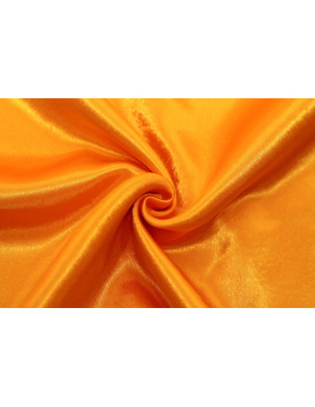 Tissu Satin Uni 115 cm Orange -Au Metre