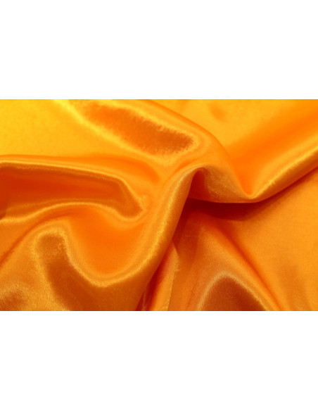 Tissu Satin Uni 115 cm Orange -Au Metre