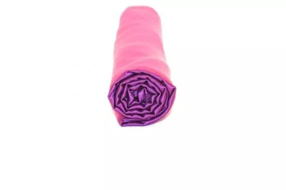 Tissu Satin Uni 115 cm Violet - Coupon de 3 mètres