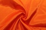 Tissu Satin Uni 115 cm Orange Vif - Coupon de 3 mètres