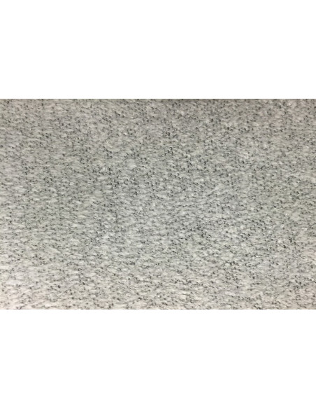 Tissu Tweed Bouclette Gris Clair -Au Mètre