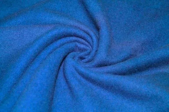 Tissu Caban Bleu Royal Coupon de 3 mètres