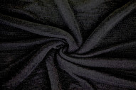 Tissu Maille Lurex Noir/Noir -Au Mètre