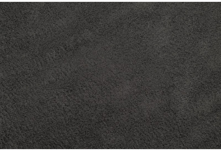 Tissu Maille Doublée Fourrure Noire/Grise -Au Mètre