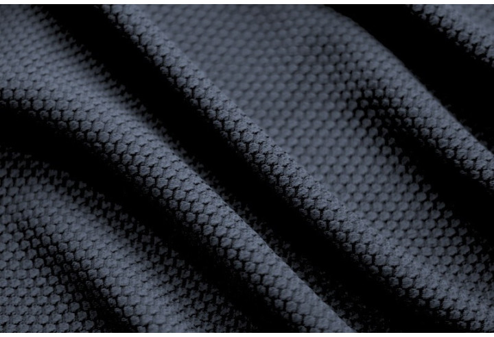 Tissu Nid d'abeille Marine -Au mètre