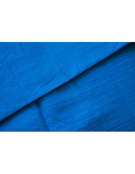 Tissu Voile Uni 100% Coton Turquoise -Au Metre