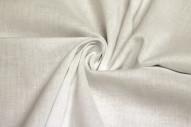 Tissu Voile Uni 100% Coton Ecru -Au Metre