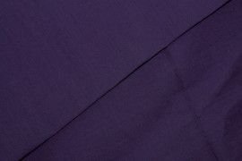 Tissu Voile Uni 100% Coton Violet -Coupon de 3 metres