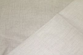 Tissu Voile Uni 100% Coton Ecru -Coupon de 3 metres
