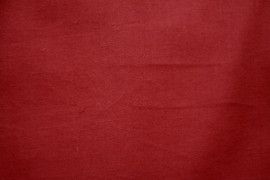 Tissu Voile Uni 100% Coton Rouge -Coupon de 3 metres