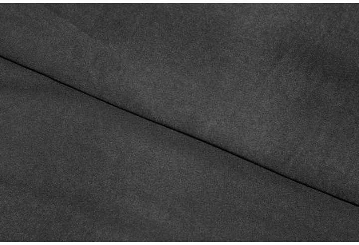 Tissu Suédine Maille Légère Noire -Au Mètre