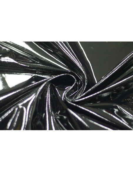 Tissu Vinyl Uni Noir -Au Mètre