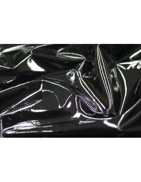 Tissu Vinyl Uni Noir -Au Mètre