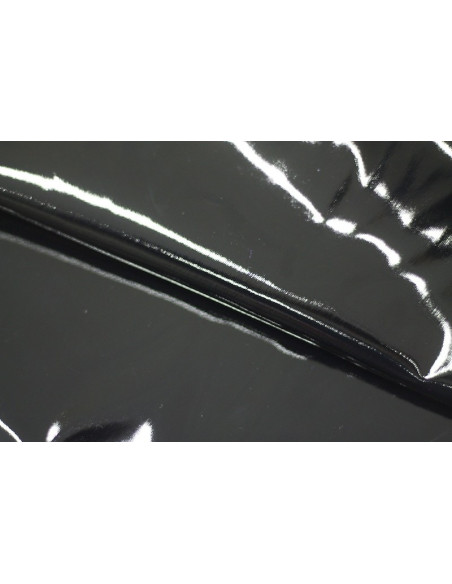 Tissu Vinyl Uni Noir -Au Mètre