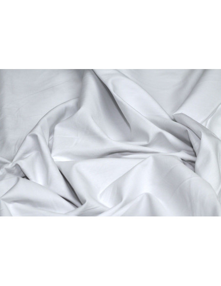 Tissu Popeline Unie Blanche de Qualité, Coupon 3 mètres