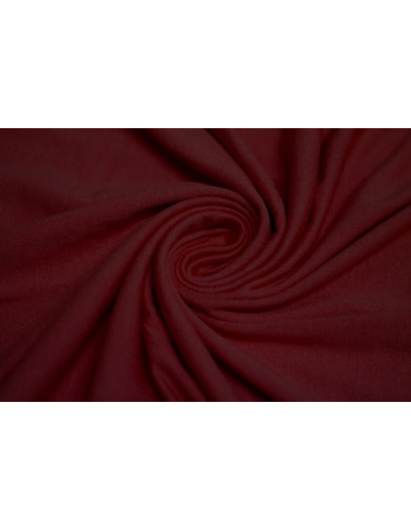 Tissu Jersey Viscose Bordeaux -Au Metre