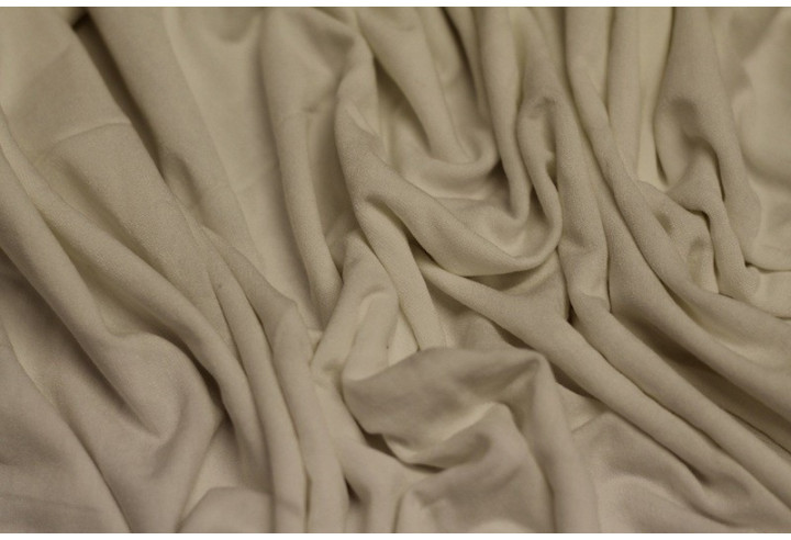 Tissu Jersey Viscose Beige -Au Metre