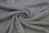 Tissu Lainage Pull Angora Gris Clair -Au Mètre