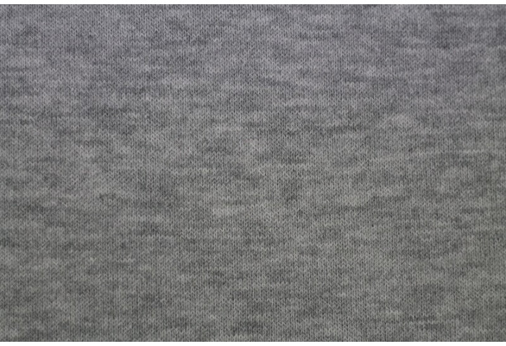 Tissu Lainage Pull Angora Gris Clair -Au Mètre