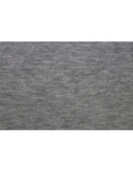 Tissu Lainage Pull Angora Gris Clair -Au Mètre