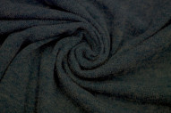 Tissu Lainage Pull Angora Bleu Canard -Au Mètre
