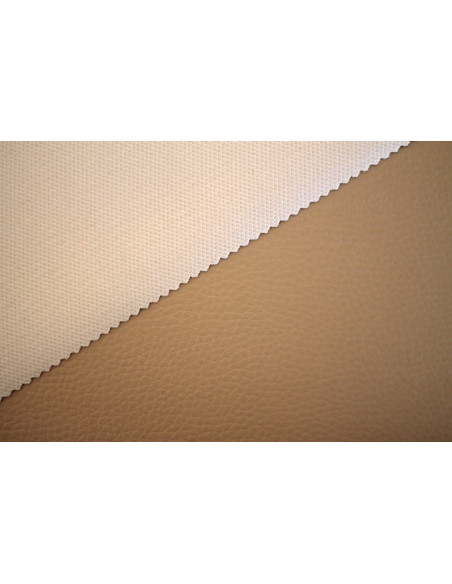 Tissu Simili Cuir Sable -Au Mètre