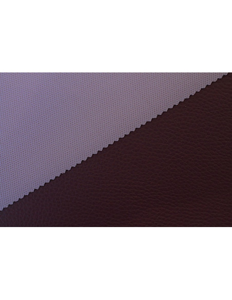 Tissu Simili Cuir Prune -Au Mètre