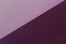 Tissu Simili Cuir Violet -Au Mètre