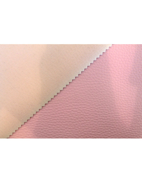 Tissu Simili Cuir Rose -Au Mètre
