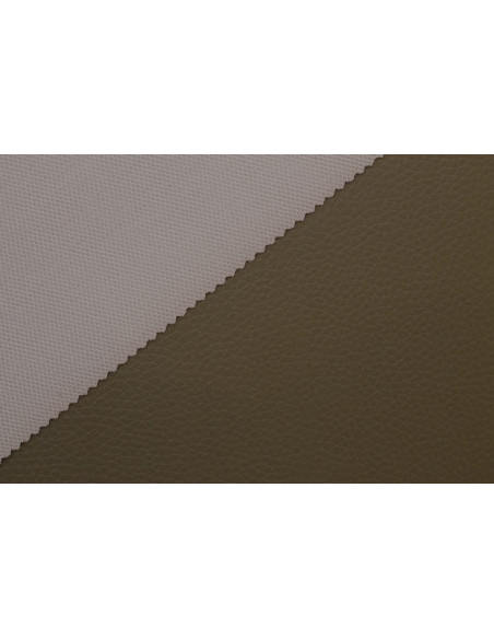 Tissu Simili Cuir Kaki -Au Mètre