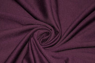 Tissu Maille Milano Uni Bordeaux -Au Mètre