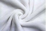 Tissu Micropolaire Doudou Uni Blanc -Au Mètre