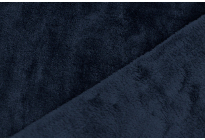 Tissu Micropolaire Doudou Uni Marine -Au Mètre