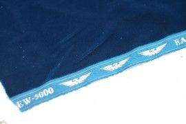 Tissu Velours Velvet Brillant Bleu Pétrole -Au Mètre